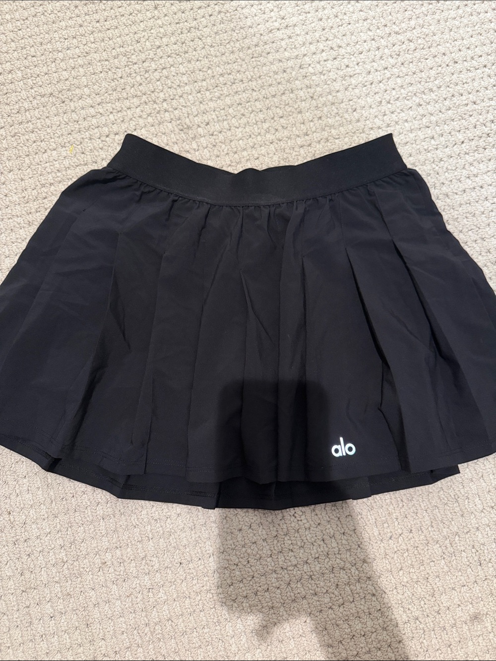 Alo Yoga Varsity Tennis Skirt Black XS-S - Picture 4 of 5